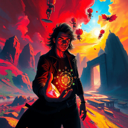 Spectrum Wars: Which Dimension is it Anyway? - Text-based game