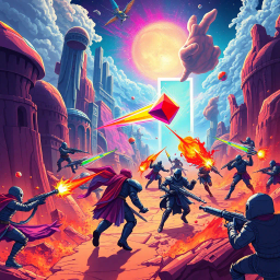 Spectrum Wars: Whose Dimension Is It Anyway? - Text-based game