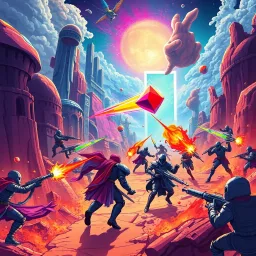Spectrum Wars: Whose Dimension Is It Anyway? - Text-based game