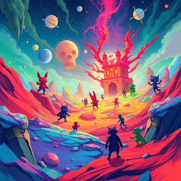 Spectrum Wars: Whose Dimension Is It Anyway? - Text-based game