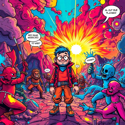 Spectrum Wars: Which Dimension Is It Anyway? - Text-based game