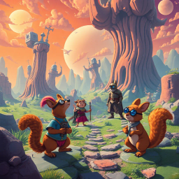 MetaQuest: Whose Adventure is it Anyway? - Text-based game