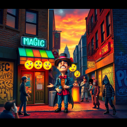 Whose Face Is It Anyway? - Text-based game