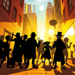 Whose Shadow is it Anyway? - Text-based game