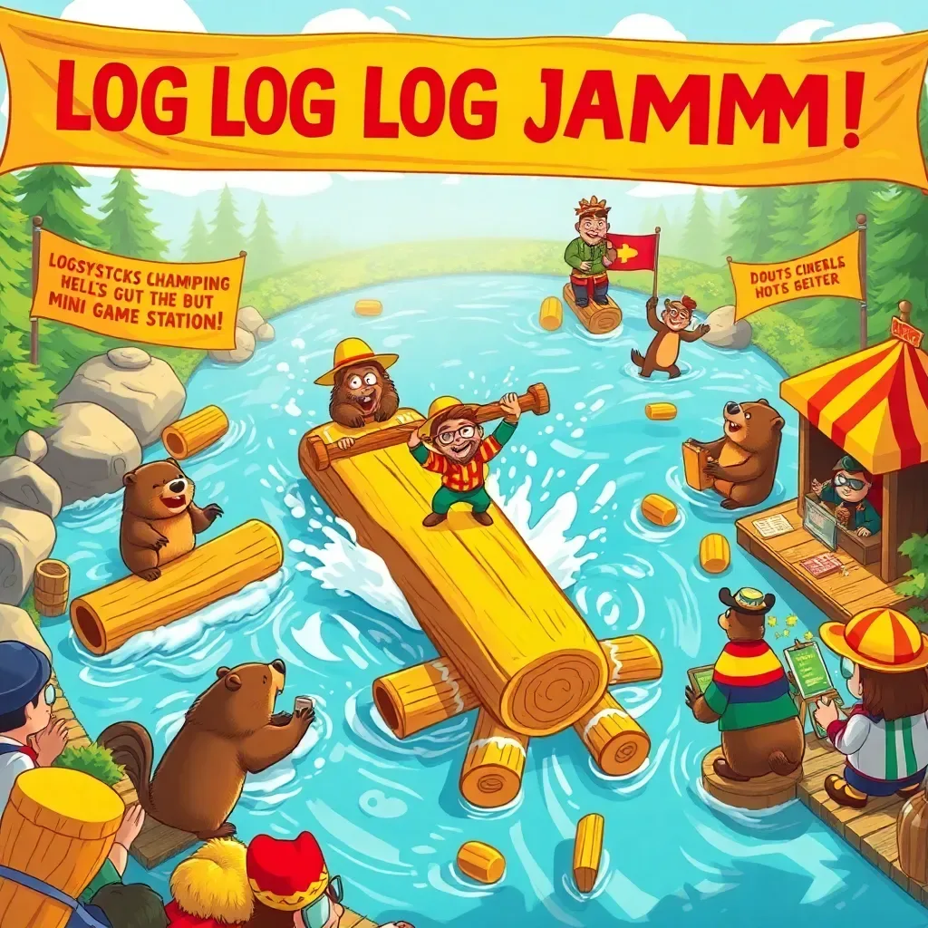 Log Jam: The Great Timber Showdown