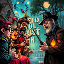 Metamayhem: Whose Adventure is it Anyway? - Text-based game