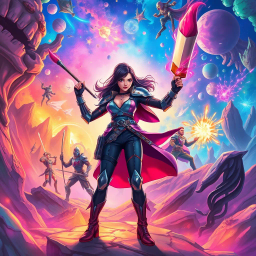 Spectrum Wars: Which Dimension Is It Anyway? - Text-based game
