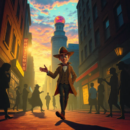 Whose Shadow Is It Anyway? - Text-based game