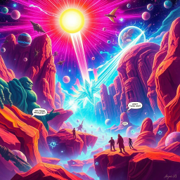 Spectrum Wars: Which Dimension is it Anyway? - Text-based game