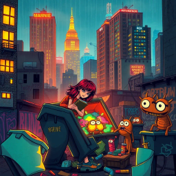 Whose Bin is it Anyway? - Text-based game
