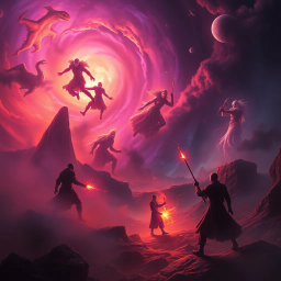 Nightmare Showdown: Dreamscape Duel - Text-based game