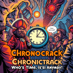 Chronocrack: Who's Time is it, Anyway? - Text-based game