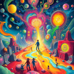 Spectrum Wars: Which Dimension Is It Anyway? - Text-based game