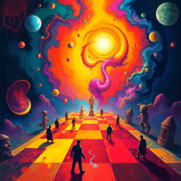 Spectrum Wars: Which Dimension Is It Anyway? - Text-based game