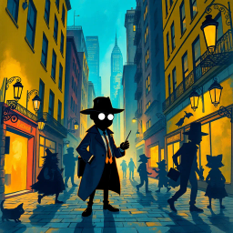 Whose Shadow Is It Anyway? - Text-based game