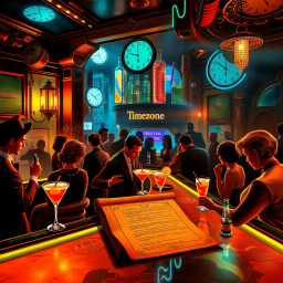 ChronoCocktail: Whose Time Is It Anyway? - Text-based game