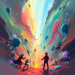 Spectrum Wars: Which Dimension is it Anyway? - Text-based game