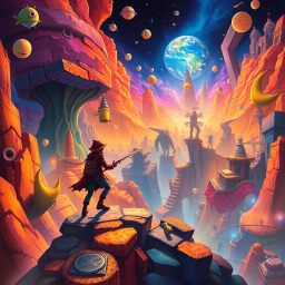 Spectrum Wars: Which Dimension Is It Anyway? - Text-based game