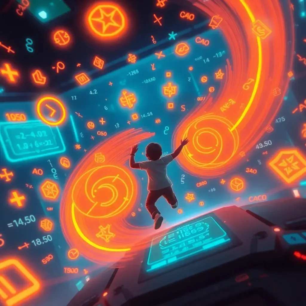 Spinning Glyphs