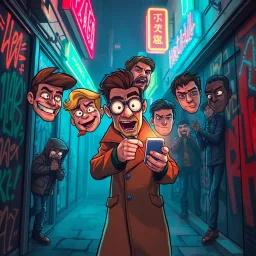 Whose Face Is It Anyway? - Text-based game