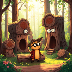 Log Jam: Whose Logs Are These Anyway? - Text-based game