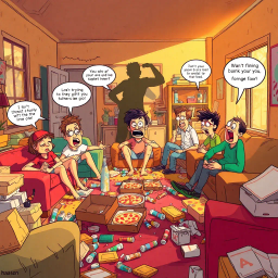 Whose Chaos is This? - Text-based game