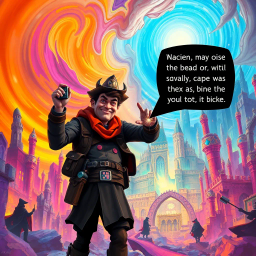 Spectrum Wars: Which Dimension Is It Anyway? - Text-based game