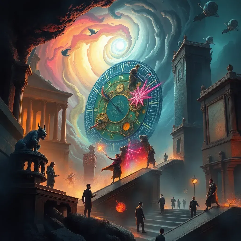 Chronochaos: Whose Time Is It Anyway?