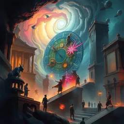 Chronochaos: Whose Time Is It Anyway? - Text-based game