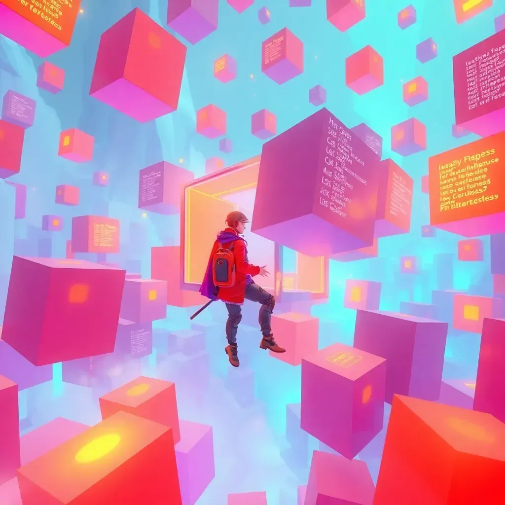 Spinning Cube Adventure