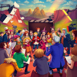 Metamayhem: Whose Adventure Is It Anyway? - Text-based game