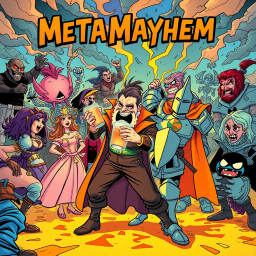 MetaMayhem: Whose Adventure is it Anyway? - Text-based game