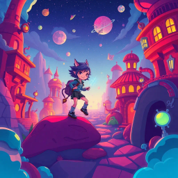 Spectrum Wars: Which Dimension is it Anyway? - Text-based game