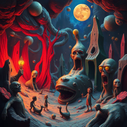 Surreal Comedy Horror text games
