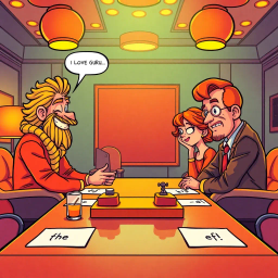 Naughty Negotiations - Text-based game