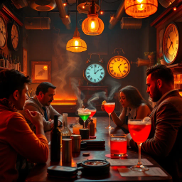 ChronoCocktail: Whose Time is It Anyway? - Text-based game