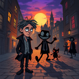 Whose Shadows Are These? - Text-based game