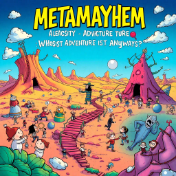 Metamayhem: Whose Adventure is it Anyway?