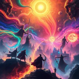 Spectrum Wars: Which Dimension Is It Anyway? - Text-based game
