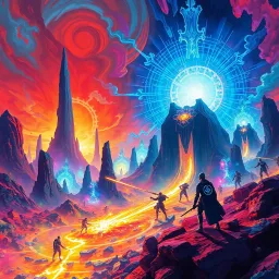 Spectrum Wars: Which Dimension Is It Anyway? - Text-based game