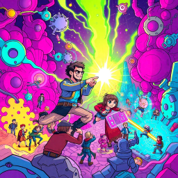 Spectrum Wars: Which Dimension Is It Anyway? - Text-based game