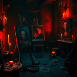 Whose Face Is It Anyway? - Text-based game