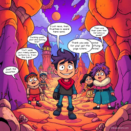 MetaMayhem: Whose Adventure Is It Anyway? - Text-based game