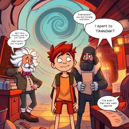 ChronoChums: Hello, Who's There? - Text-based game