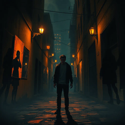 Whose Shadow Is That? - Text-based game