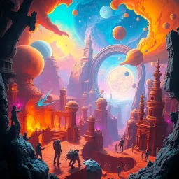 Spectrum Wars: Which Dimension Is It Anyway? - Text-based game