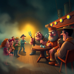Captain's Conspiracy - Text-based game