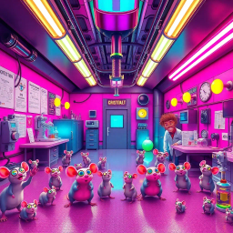 Lab Rats: Who's the Genius Now? - Text-based game