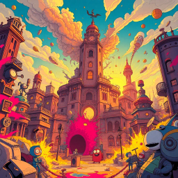 Metamayhem: Whose Adventure Is It Anyway? - Text-based game