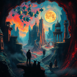 Nightmare Chronicles: Whose Dream is it Anyway? - Text-based game